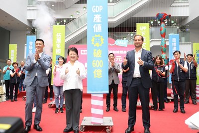 台中購物節邀請各國使節代言活動，推向國際化