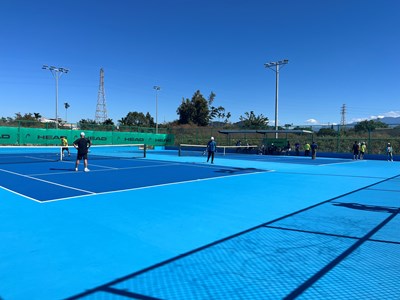 主照-豐原網球場投入2400萬新設4面標準壓克力地坪網球場