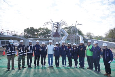 01-「全國首座」東勢獨角仙生態公園成形！建設局長：進度破8成、力拼4月完工