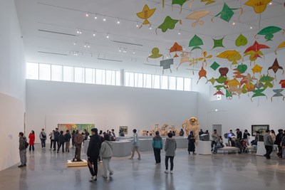 中美館開館首展「萬物的邀約」展期至 4 月 12 日，歡迎民眾參觀。攝影：Iwan Baan