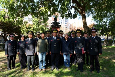 119消防節將至臺中市消防局舉行追思紀念活動，緬懷英烈捨己救人的崇高精神