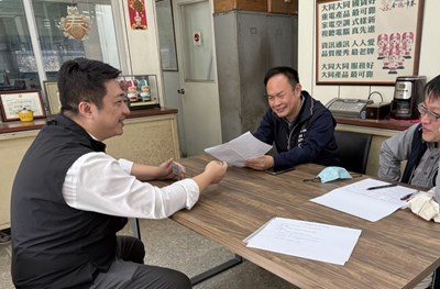 中市府經發局拜訪廚餘機業者-大同公司_0