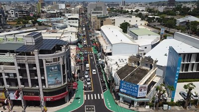 01-靜宜商圈人行空間回來了！沙鹿北勢東路人本優化　在地里民力挺、商圈更好走_0