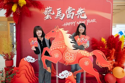 葫蘆墩新春裝置藝術展，初四、五開館送福袋