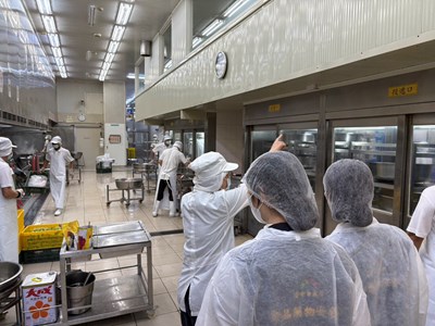 食安處進行製造環境稽查