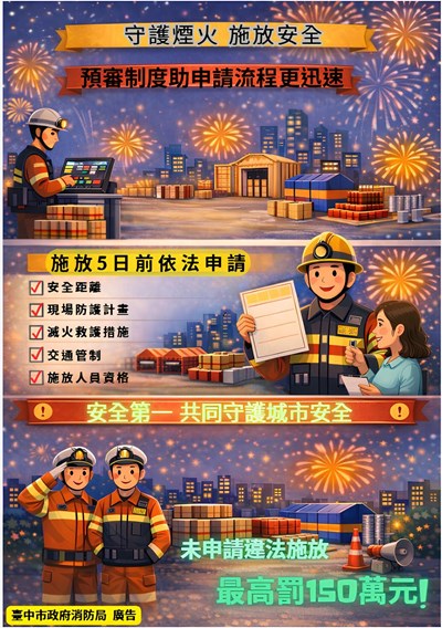 中市消防局宣導