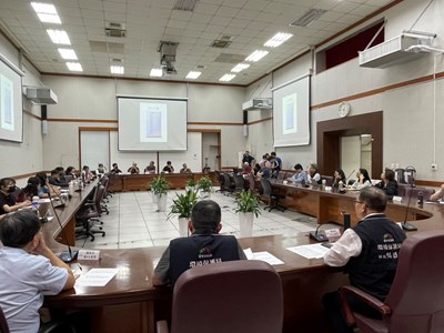 中市環保局辦理「推動校園共享機車計畫」會議