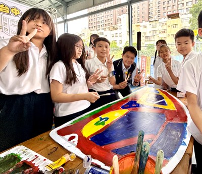 校園也是交通安全教室，透過彩繪互動強化交通安全觀念與城市風貌體驗_0