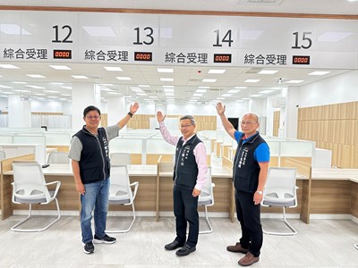 01-太平聯合行政中心內部空間首次曝光！建設局長：實踐「工程美學」新標竿