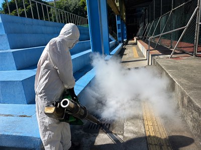 加強園區環境巡檢頻率，落實清潔維護機制