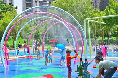 潭雅神綠園道大雅中科公園旁戲水區1