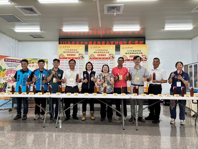 115年度臺中市國產蜂蜜品質評鑑圓滿成功(1)