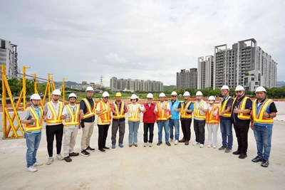 01-防颱不鬆懈！建設局長視察「坪林新橋工程」　強化工地防災整備拚年底完工