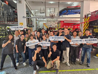 臺中市T-CERT台鐵臺中站成員在特搜大隊西屯分隊移地訓練_0