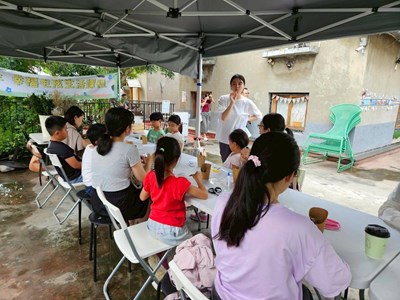 首圖：動保處開班「花漾動物拼貼」課程 攜手讓自然素材變身可愛動物