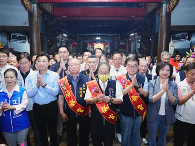 主照-百年官建城隍廟迎城隍聖誕！民政局長祈願市民平安、百業興旺