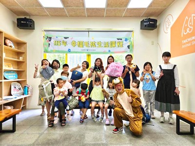 (首圖)動物也有內心戲！臺中市動保處短劇演出帶親子認識動物情緒