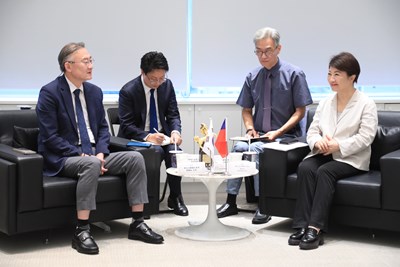 盧市長讚賞黃載皓代表是韓國傑出學者與資深「知台派」外交官