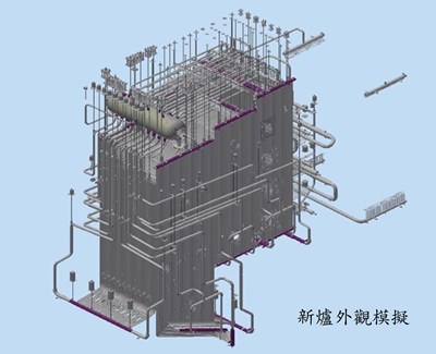 焚化設備示意圖-