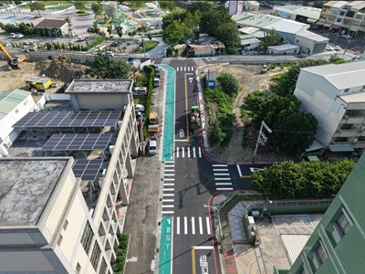 為太平馬卡龍公園人潮「開一條路」！中市建設局斥2,480萬元打通周邊交通動線