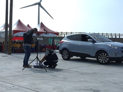 防範揚塵空汙 中市府展開實境演練