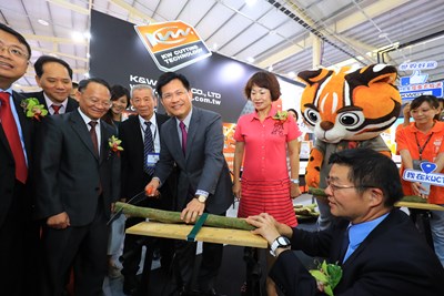 台灣五金展登場  林市長讚台灣手工具與五金品質世界一流