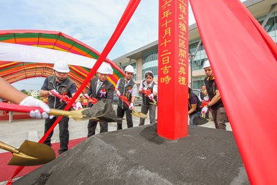 大雅生命藝術館樹葬區動土 提供1萬個樹葬穴位