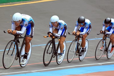 中市全運會獲佳績 自由車4金1銀