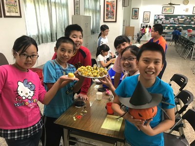力行國小辦「南瓜烘趴」  學童DIY手作料理不挑食