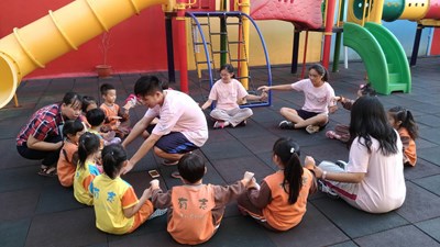 中港高中學生推廣反毒扎根 走入社區帶幼兒傳遞反毒觀念