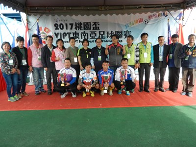 中桃移工足球PK  展現移工活力