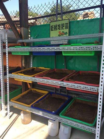 印度藍蚯蚓將廚餘變黑金  中市環保局開班授課