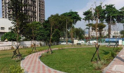 東區十甲里鄰里公園景觀再造 提供良好休憩空間