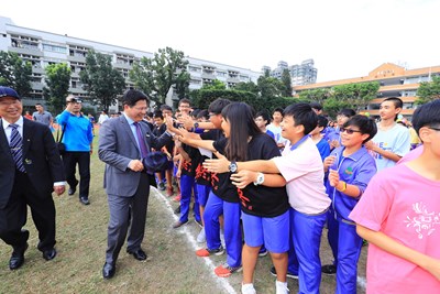 中市忠明高中60週年校慶  林市長勉學子發揮特長貢獻社會