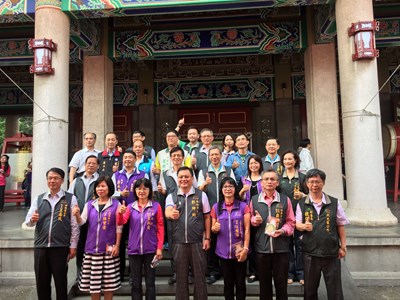 台中孔廟第二場祈福活動登場 主祭官帶領參加者祈願美夢成真