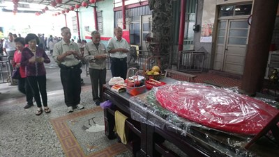 三山國王三王爺誕辰 林市長敬獻120斤的紅龜粄慶讚