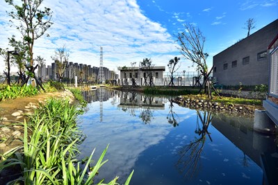 中市文山水資中心獲公共工程金質獎優等