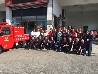 維格工業捐小型警備車 助幼獅消防分隊提升救難效率