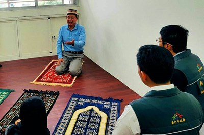 響應新南向政策 豐原戶政所設穆斯林祈禱室