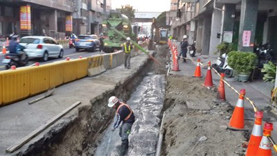 東山路地下道第二階段工程複雜  中市府積極協助預計12/15完工