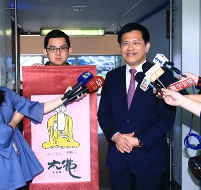 《大佛普拉斯》大放異彩 林市長：歡迎到台中拍片 期待下一位國際大導演