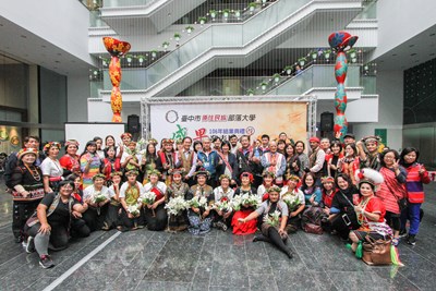 台中部大師生結業成果展  林副市長：將原民文化發揚光大