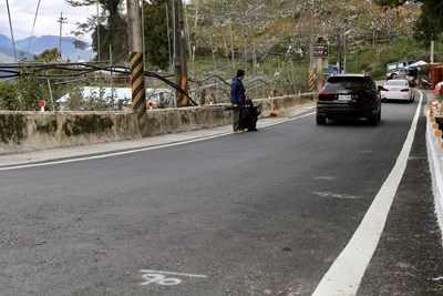 視察和平區福壽路路平執行  林副市長肯定成果良好