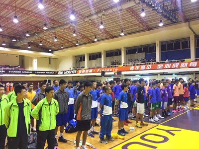 台中市中等學校籃球聯賽開打  72校角逐高下