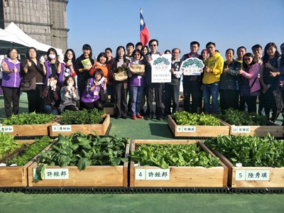 憑發票換蔬菜  中市「城食森林」成果分享會作公益