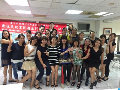 助新住民求職 中市勞工局明年續推就業促進活動