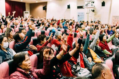 南屯區公所研討會輔導宮廟推低碳環保措施 為空汙改善盡力量