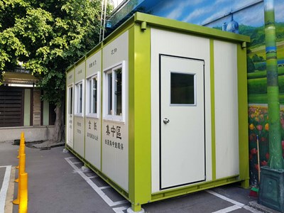 改善空品 崇德殯儀館紙錢集中處理