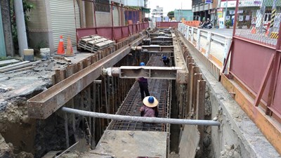 提升區域防洪能力 大里區泉水街雨水下水道完工