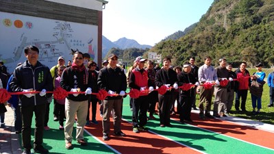 和平區博愛國小操場修繕啟用+愛的書庫揭牌 提升教育發展能量